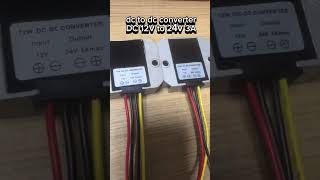 Dc to dc converter isolated boost converters voltage set up 12v to 24v 3A power supply circuits [upl. by Gurango288]