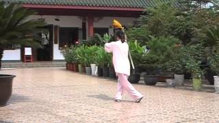 吳式太極拳 Wu style Taijiquan Shanghai Tai Chi Sword Student of the Master Zhou Zhong Fu [upl. by Zoara]