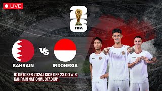 LIVE BAHRAIN VS INDONESIA  MERDEKA BERSUARA [upl. by Analahs]