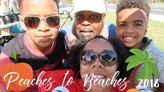 Peaches to Beaches 2018 Our First Vendor Experience [upl. by Atilemrac400]