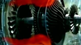 Helicopter turboshaft engine RollsRoyce Turbomeca RTM322 chamber combustor animation [upl. by Edorej]