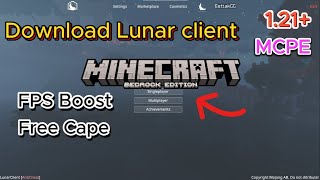 Lunar client for MCPE 121 [upl. by Theda879]