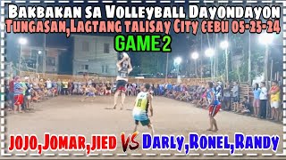 Game2Bakbakan sa Tungasan Lagtang Talisay CityTeam Triple J Vs Team Triple R052524 [upl. by Ahsrats461]