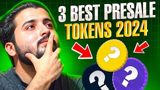 PRESALE 3 BEST TOKENS 2024 5X 10X Potentinal Presale Altcoins [upl. by Nelleoj]