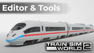 TRAIN SIM WORLD 2  Szenarioeditor amp Livery Editor  TSW 2 – Programmvorstellung Deutsch [upl. by Tomasz172]