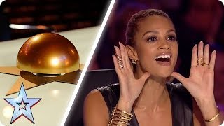 Alesha Dixons BEST GOLDEN BUZZERS  Britains Got Talent [upl. by Greenebaum]