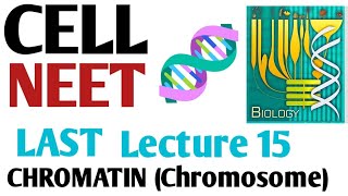 Cell  CHROMATIN Chromosome last Lecture 15  NCERT 11 VERY IMPORTANT [upl. by Eynttirb]