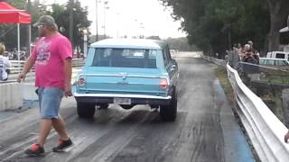 63 nova wagon gasser at day of the drags [upl. by Cletus]