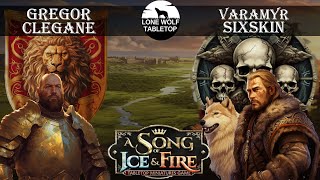 LANNISTERS vs FREE FOLK  A Song of Ice and Fire Battlereport 019 GERDE [upl. by Naret]