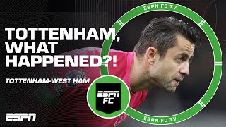 SPURS lost their HOT STREAK 😳 West Ham defeats Tottenham FULL REACTION  ESPN FC [upl. by Karalee]