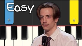 Tequila  The Champs  EASY PIANO TUTORIAL [upl. by Seaton]