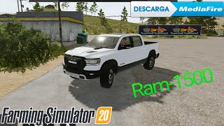 NUEVO MOD CAMIONETA RAM1500 FARMING SIMULATOR 20\ [upl. by Aisetal226]