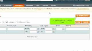 How to add and manage promotions in Magento  Tutorial [upl. by Sufur810]