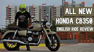 New Honda CB350 First Ride Review  Whats New  Better then RE Classic 350 [upl. by Lamiv]