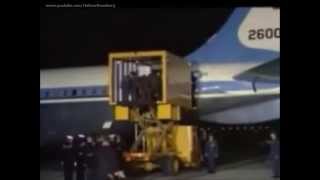 JFK  Color Footage Of JFKs Casket Arriving [upl. by Julianne]