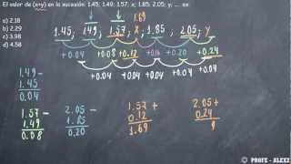 ejercicio sucesiones numericas 111 [upl. by Hatcher]