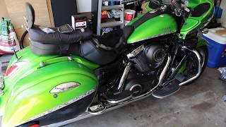 How to Install Kuryakin Mini Boards on a Kawasaki Vulcan 1700 [upl. by Anuaik287]