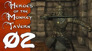 Lets Play Heroes of the Monkey Tavern 02 Barbarian Upgrades [upl. by Ahsilem788]