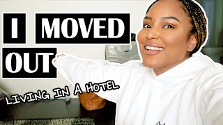 Vlog 16 I MOVED OUT [upl. by Nosreffej]