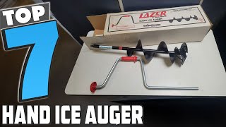 Top 7 Best Hand Ice Augers for 2024 [upl. by Gram748]