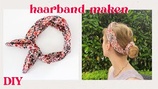 Haarband maken met aluminium draad  DIY 4 [upl. by Assilym435]