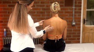 4 hours of the best ASMR chiropractor back exams amp skin cracking [upl. by Diet]