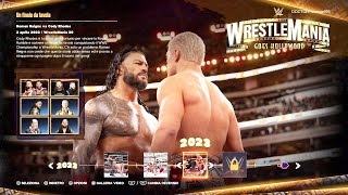 Roman Reigns Vs Cody Rhode  Wrestlemania 39 WWE 2K24 Showcase mode  PC Walktrough [upl. by Suoivatra]