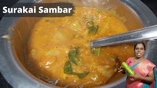 நாவில் சுவைவூறும் சுரைக்காய் சாம்பார்  Suraikai Sambar In Tamil  Kulambu Recipe [upl. by Rube879]