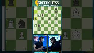 First Brilliant Move  Magnus Carlsen vs Alireza Firouzja  World Blitz Chess [upl. by Adalbert]