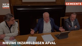 NIEUWE INZAMELDAGEN AFVAL [upl. by Lareena756]