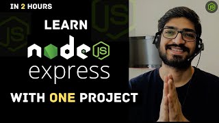 Learn Nodejs amp Express with Project in 2 Hours [upl. by Noyek]