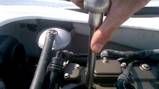 Kawasaki STX15f How to Correctly Tighten Spark Plugs [upl. by Panthia]