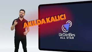 Akılda Kalan Sınavda Hatırlatan Anlatım ÜçDörtBeş All Starda [upl. by Justicz395]