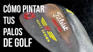 CÓMO PERSONALIZAR tus PALOS de GOLF Tutorial [upl. by Shifra575]