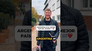 EL ALEMÁN MÁS ARGENTINO QUE VAS A VER argentina alemania culturaargentina messi ezeyanna [upl. by Amann]