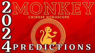 Monkey Chinese Animals 2024 Horoscope Predictions [upl. by Rumit]