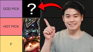 WILD RIFT TIER LIST 31 UPDATED  BEST CHAMPIONS IN SEASON 5 [upl. by Winifield]