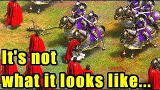 Teutonic Knight VS Cataphract  Age of Empires 2 [upl. by Ellinehc405]