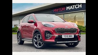 Used Kia Sportage 16 CRDi GTLine S DCT Euro 6  Motor Match Stockport [upl. by Yrffoeg]