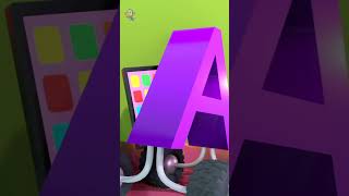 Five Little Alphabets shorts cartoonvideos thefivelittleshow kidsosng nurseryrhymes [upl. by Nospmas]