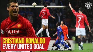 Cristiano Ronaldo  Every Manchester United Goal So Far [upl. by Kcirdnekal]