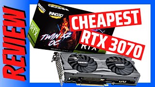 Inno3D Twin X2 RTX 3070 Review  Cheapest RTX 3070 non Founders edition [upl. by Ishii]