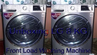 unboxing lg FC1408S3E Washing Machine [upl. by Karly]