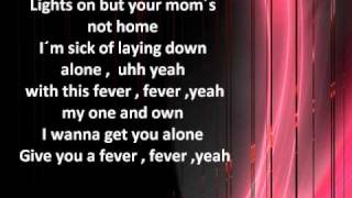 Adam Lambert  Fever lyrics [upl. by Harelda]