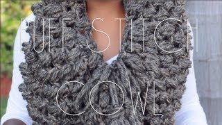 Puff Stitch Cowl [upl. by Akimrehs]