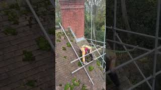 Getting the back in on a chimney Check out the full Video [upl. by Hsaka312]