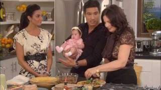 Mario Lopez and family on the Fran Drescher tawk show [upl. by Divadnoj231]