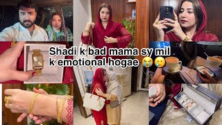 SHADI K BAD MAMA SY MIL K EMOTIONAL HOGAE 😭 SHOPPING FOR MY NEW ROOM AT SUSRAL ❤️ [upl. by Iztim]