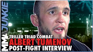 Best boxer in MMA Albert Tumenov pleads Dana White for UFC return after Triller Triad Combat [upl. by Edmonds]