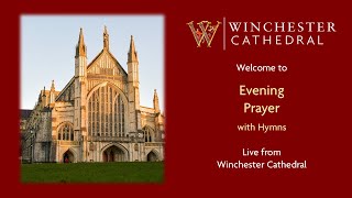 110324 Evening Prayer with Hymns live from Winchester Cathedral 🇺🇦 [upl. by Yasmin]